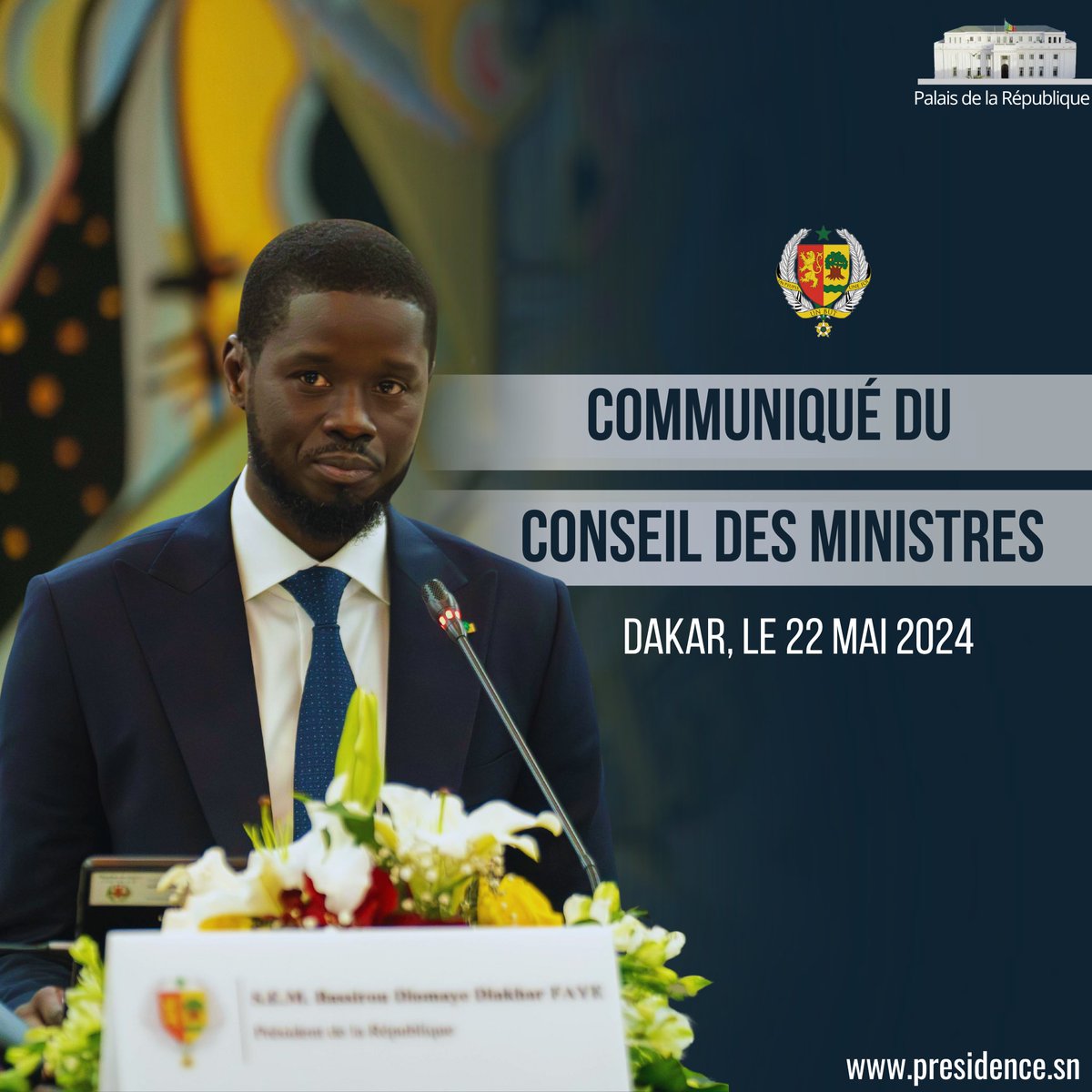 Le Président de la République a invité le Gouvernement à préparer, en accord avec l’ensemble des organisations féminines du Sénégal, un projet de loi d’orientation sur l’autonomisation économique durable des femmes. L’intégralité du communiqué 👉🏾 : presidence.sn/actualites/com…