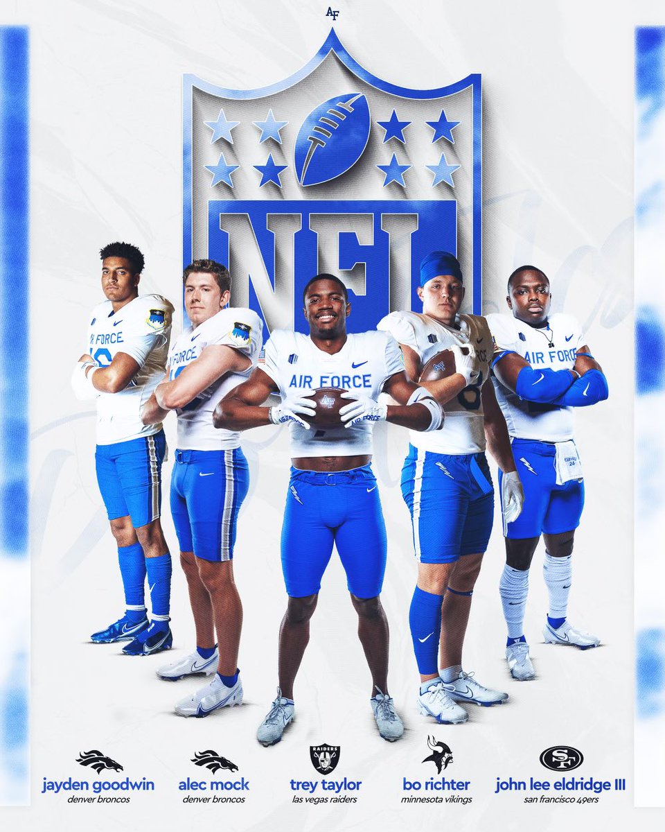 Brett Skene (@coachskene3) on Twitter photo Ultimately, choosing a college is about maximizing your personal value. There are lot of ways to look at that. You can maximize your value:
🔹Financially
🔹Academically
🔹Athletically
🔹Through unique opportunities
When you choose <a href="/AF_Football/">Air Force Football</a> you truly MAXIMIZE your value! Ultimately, choosing a college is about maximizing your personal value. There are lot of ways to look at that. You can maximize your value:
🔹Financially
🔹Academically
🔹Athletically
🔹Through unique opportunities
When you choose <a href="/AF_Football/">Air Force Football</a> you truly MAXIMIZE your value!