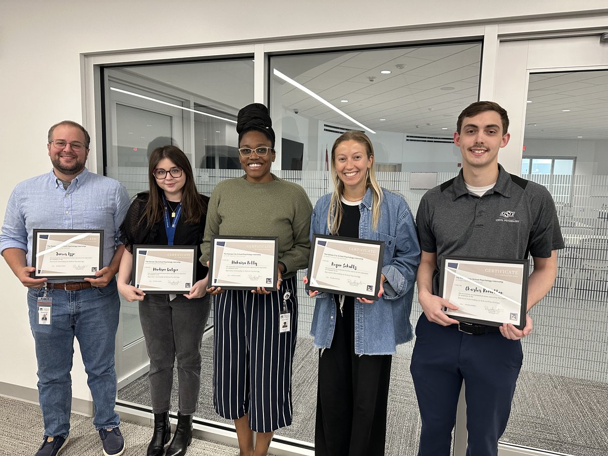 The class of 2024 was truly a delight to work with. They did great things for our students and had a lot of fun along the way. Sending them out into the world to some very lucky teams... #appic #schoolpsychology