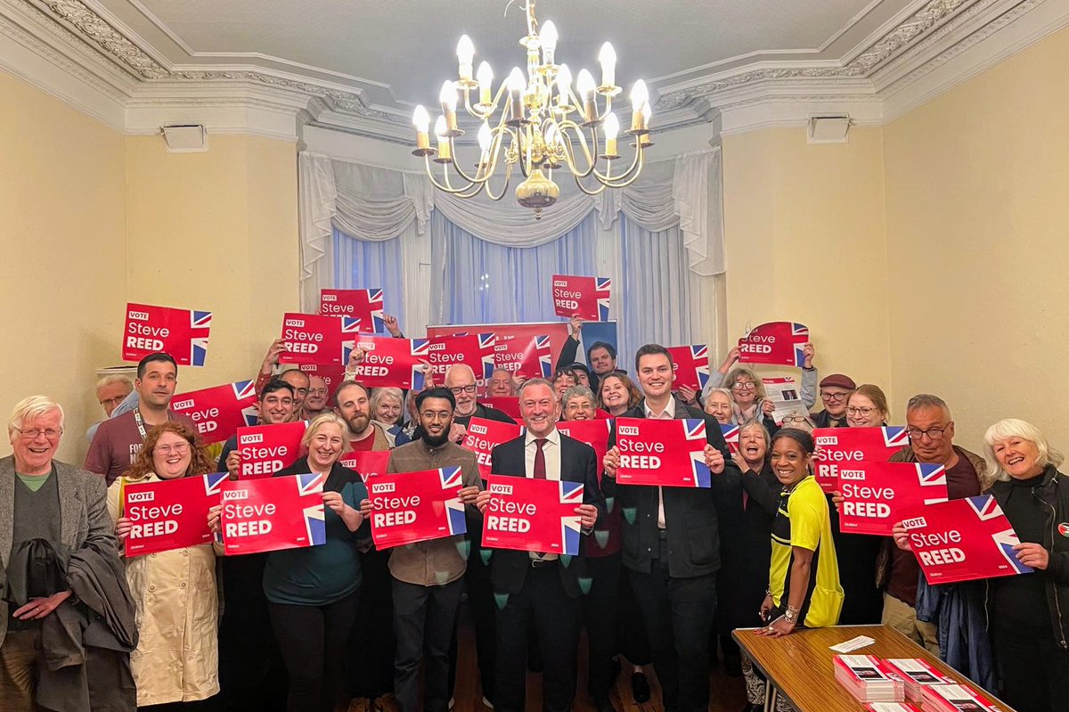 I'm proud to be Labour's candidate for Streatham & Croydon North. Tonight I launched our campaign alongside our brilliant activists. After 14 years of Conservative failure, it's time for change.