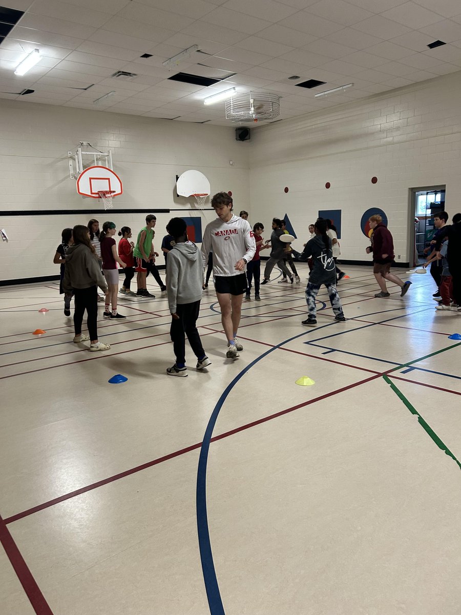St. Isidore students enjoyed two days of Ultimate Frisbee workshops this week.  They had a blast learning the rules of the game and how to properly throw a disc.  Thank you to OCUA for teaching our students a new sport! <a href="/MrsShannon7/">Sandra Shannon (she/her)</a>