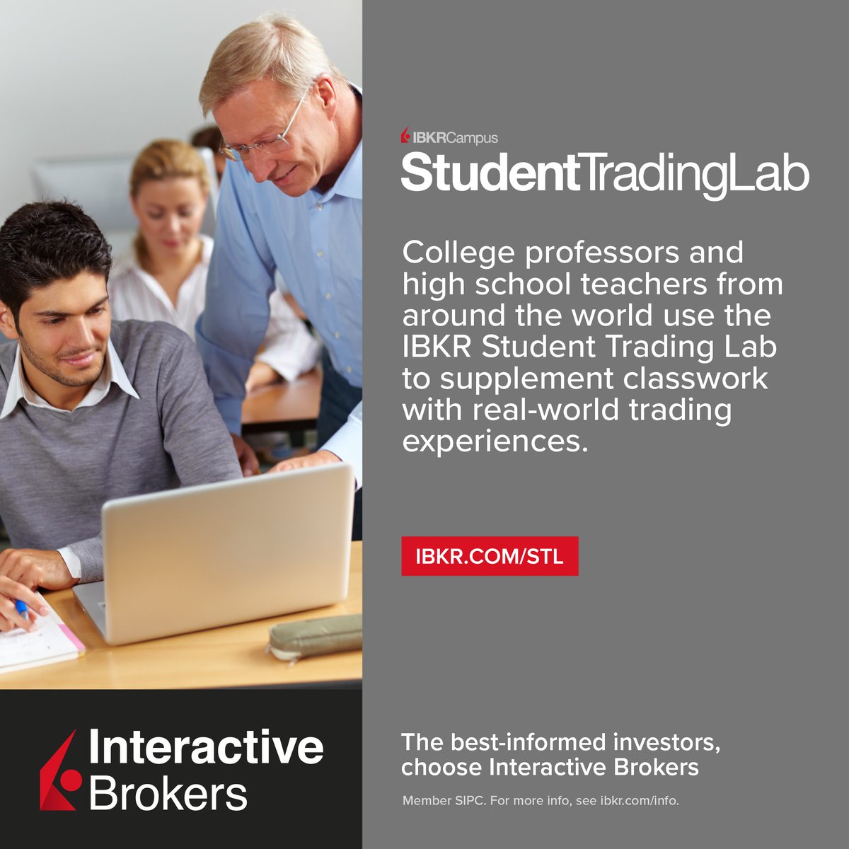 Looking for an innovative way to teach #finance? #IBKR's Student Trading Lab offers cutting-edge resources for #educators to enrich their curriculum with practical #trading experience: spr.ly/stlhomet