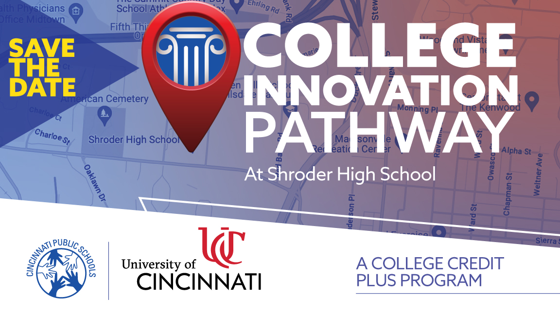 In one hour! CPS & @UofCincy are teaming up to revolutionize access to higher education! Introducing the College Innovation Pathway, a program letting CPS students earn an associate degree alongside their high school diploma! Tonight's virtual session: brnw.ch/21wK2CI