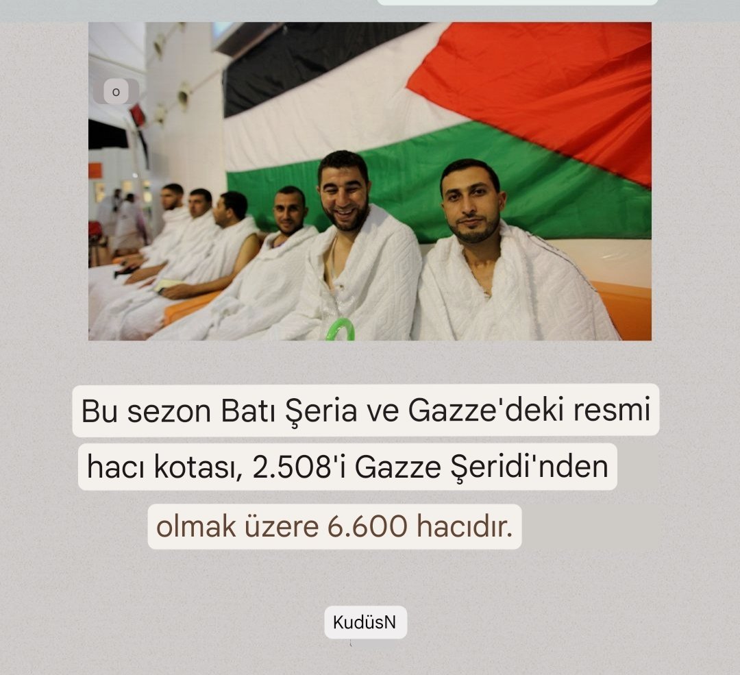 Gazze Şeridi'ndeki Hacı adayları bu yıl Hac'dan muaftır.. Katil İsrail binlerce Hacı adayını engelledi. Ve bir kez daha İslam'a saldırdılar! #gaza