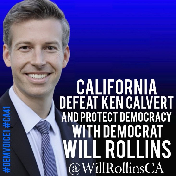 #ProudBlue #DemsUnited #wtpBLUE #wtpGOTV24 #Allied4Dems Can you remember back 32 years That's how long corrupt Ken Calvert has preyed on our district never voting for anything to benefit us but stuffing his pockets off of our backs in #CA41 The world has changed in 32 years