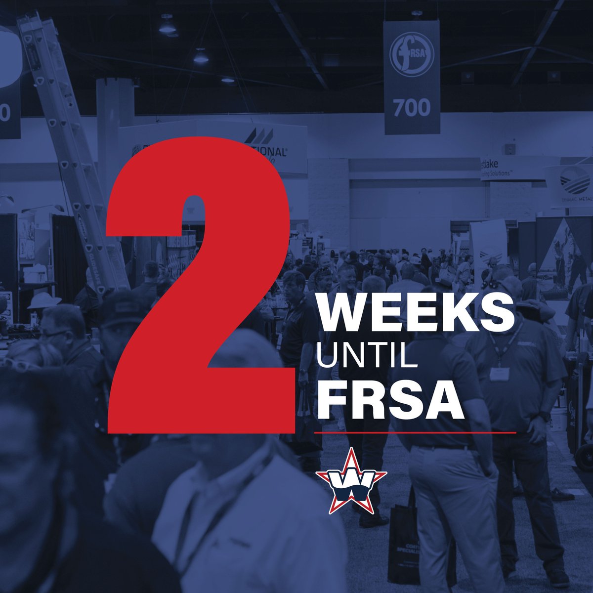 FRSA is in 2 weeks! Are you coming? If so, we invite you to visit us at booth #1323. We will be exhibiting June 5-7. We hope to see you there! 

#AmericanWeatherStar #TeamAWS #roofingtradeshow #salesteam #roofrestoration #roofcoatings #commercialroofing #FRSA #floridaroofing