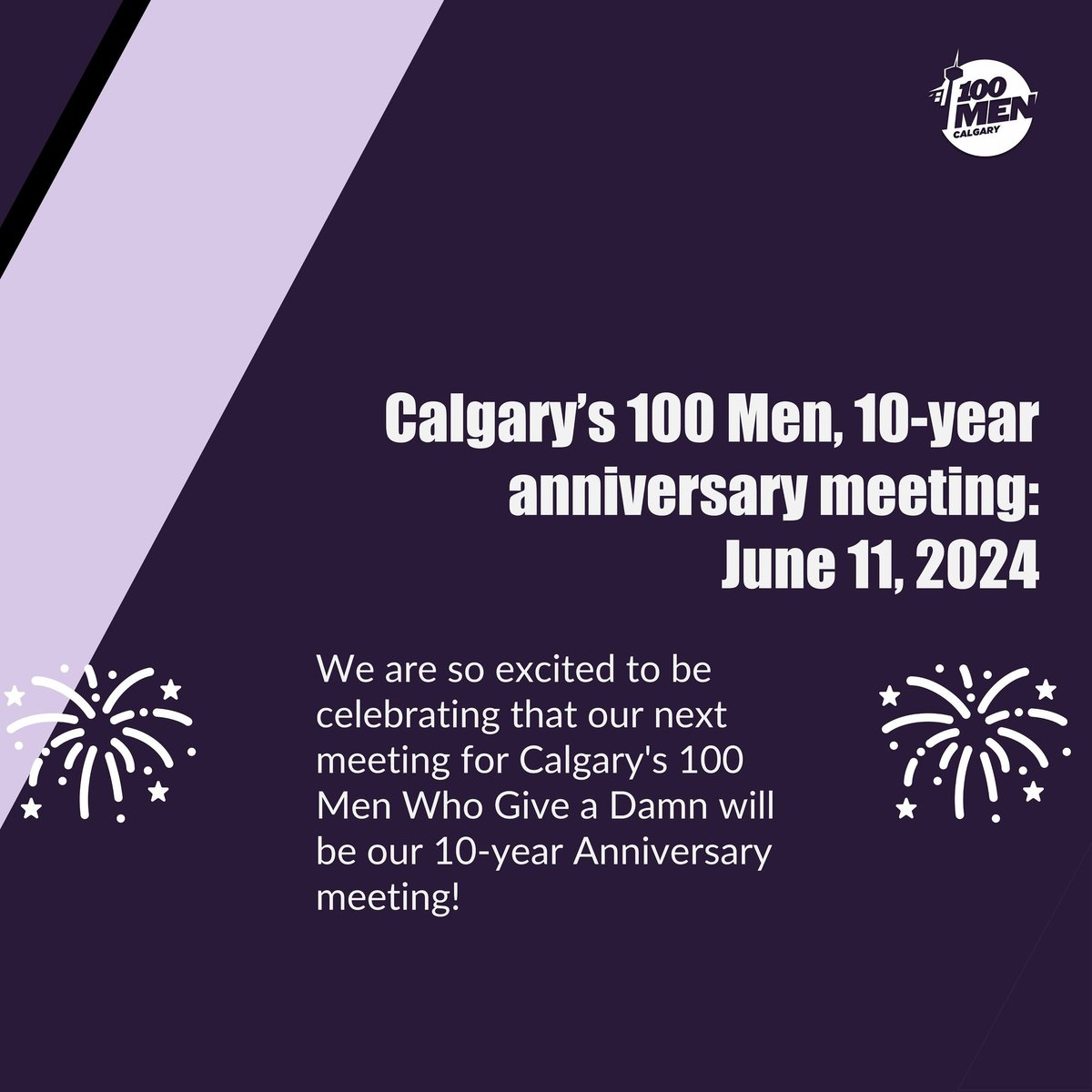 100 Men Calgary tweet media