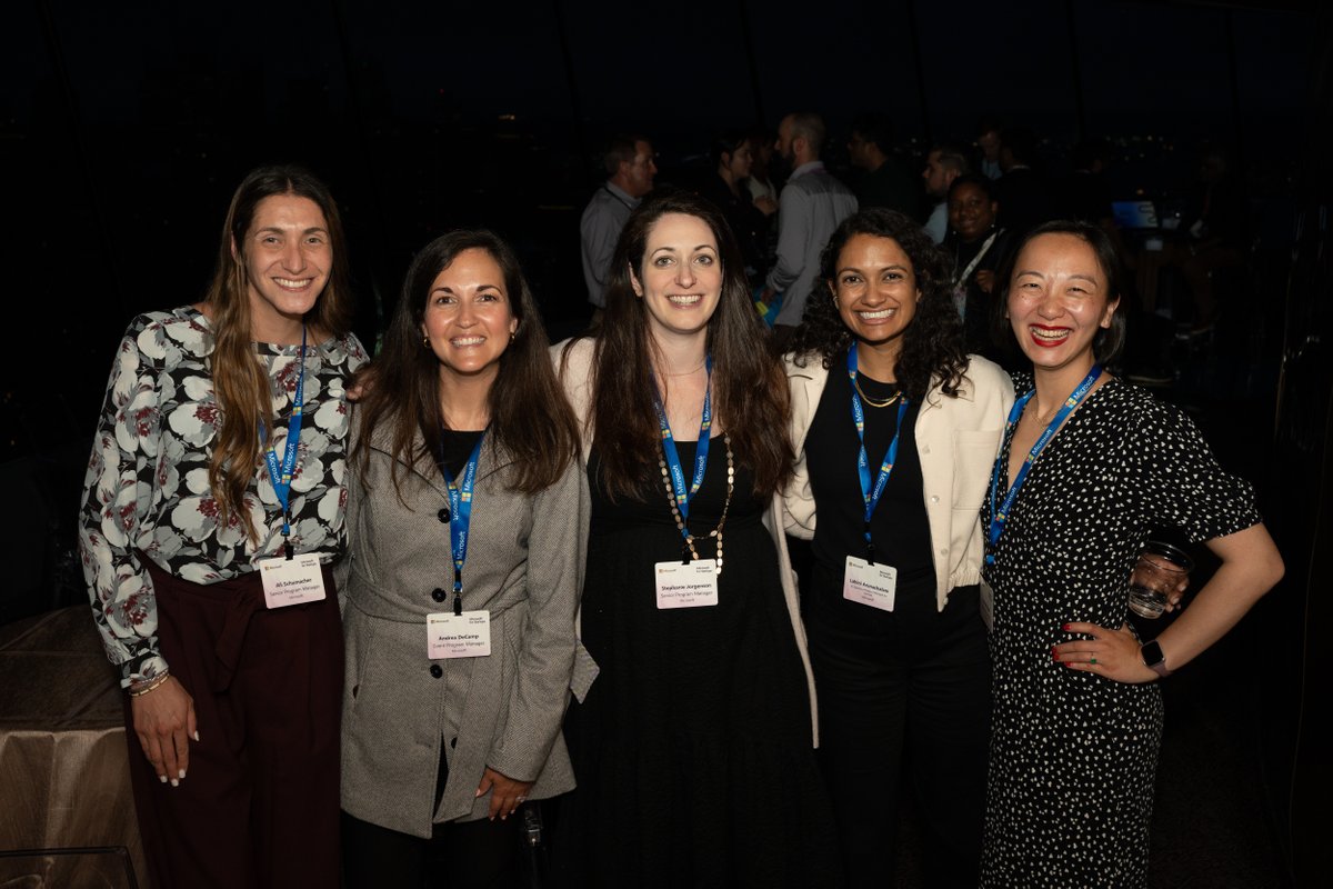 🚀 Last night's #MSBuild VIP Reception at the Space Needle was incredible! We loved connecting with trailblazing startups and visionaries shaping the future of AI. Thank you to everyone who made it an unforgettable evening, @M12vc.