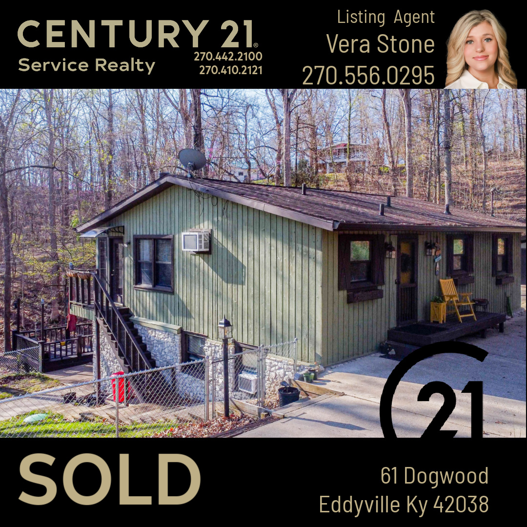 A BIG Congratulations to Vera and her Sellers!

#realtor #realestate #paducahrealestate #westkentuckyrealestate #lakesrealestate #4riversrealestate #bentonrealestate #murrayrealestate #mayfieldrealestate #century21 #Century21servicerealty #communityfirst #C21 #C21Service