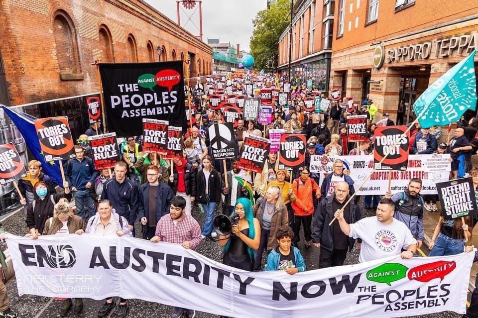 We’ve had enough of the Tories. But we’ve also had enough of austerity, NHS privatisation, council cuts, low pay, anti-strike laws, homelessness, the marketisation of schools, energy companies ripping us off & war-mongering. We demand more than a changing of the guard. #GE2024