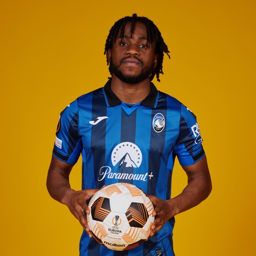 Hat-Trick Hero. Ademola Lookman. Super Eagle. Atalanta 3-0 Bayer Leverkusen (Europa League Final) Congratulations! Image Source: @Atalanta_BC via X.