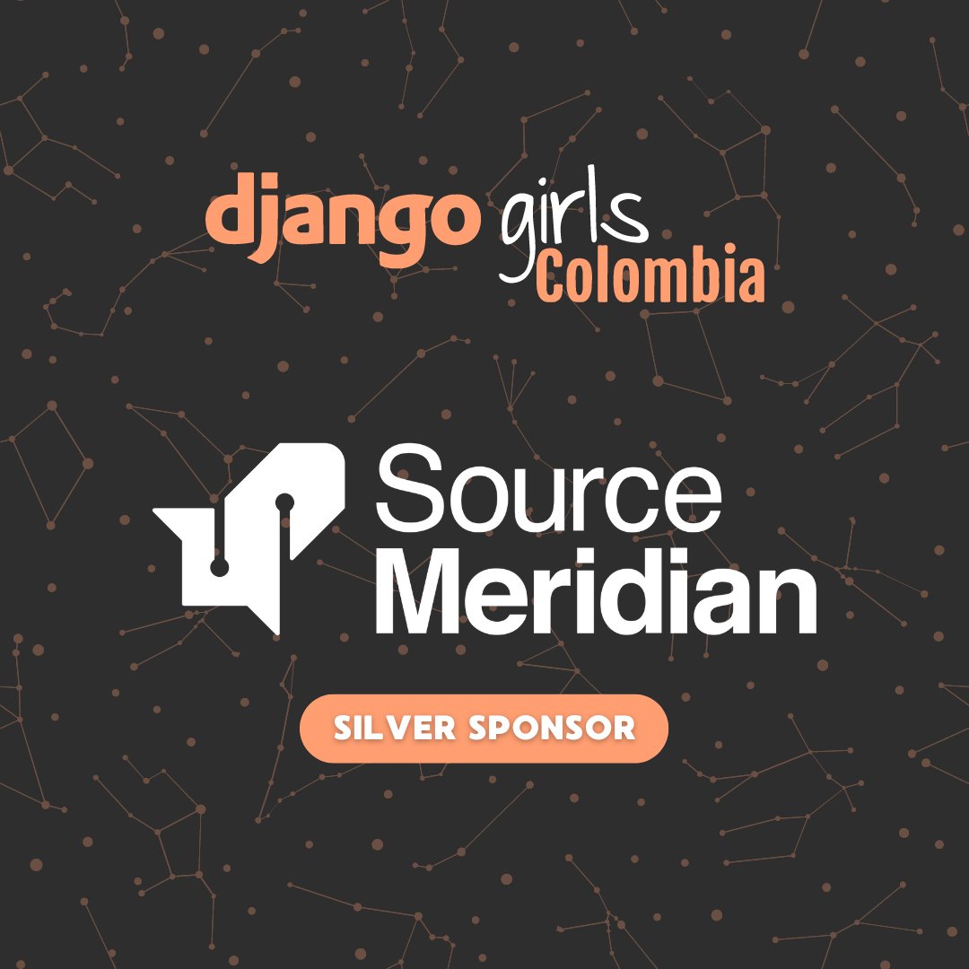 DjangoGirls Colombia (@djangogirlsco) on Twitter photo Agradecemos a <a href="/SourceMeridian/">SourceMeridian</a> por su apoyo como Patrocinador Plata en el taller de programación para mujeres #DjangoGirls #PyConColombia2024 en Medellín este 01 de Junio. djangogirls.org/en/medellin/ Agradecemos a <a href="/SourceMeridian/">SourceMeridian</a> por su apoyo como Patrocinador Plata en el taller de programación para mujeres #DjangoGirls #PyConColombia2024 en Medellín este 01 de Junio. djangogirls.org/en/medellin/
