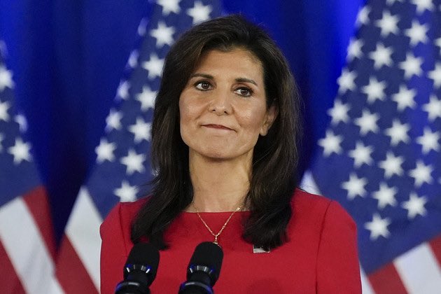 Nikki Haley says she’ll be voting for Donald Trump in November. What a coward.