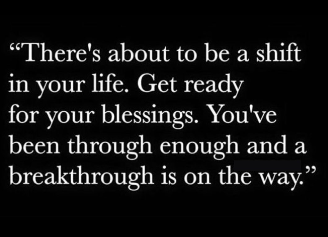 Claim it with gratitude and faith.