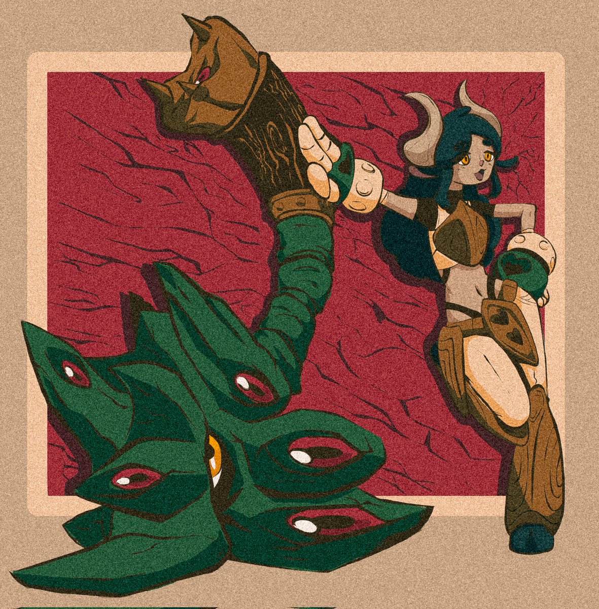 She doesn't have a name yet

#digitalart #oc #originalcharacters