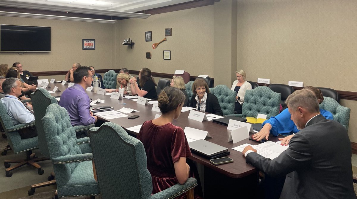 I appreciate the work of the Sexual Assault Forensic Evidence (SAFE) Taskforce members. We discussed Oklahoma's Sexual Assault Nurse Examiners program and sexual assault kit initiatives at today's meeting.