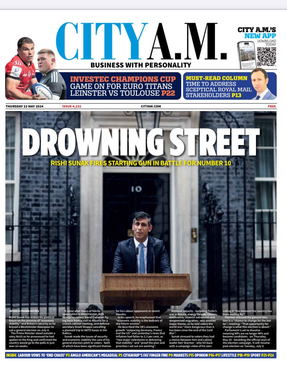 Tomorrow’s @CityAM