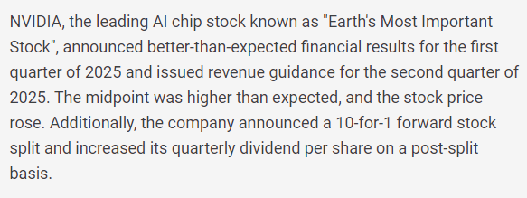 Jenny95181's tweet photo. NVIDIA, the leading AI chip stock titled "Earth's Most Important Stock" https://t.co/5fbtSltPWJ