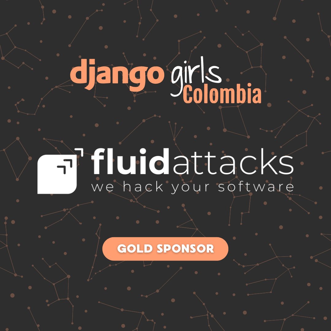 Agradecemos a @fluid_attacks por su apoyo como Patrocinador Oro en el taller de programación para mujeres #DjangoGirls #PyConColombia2024 en Medellín este 01 de Junio. djangogirls.org/en/medellin/