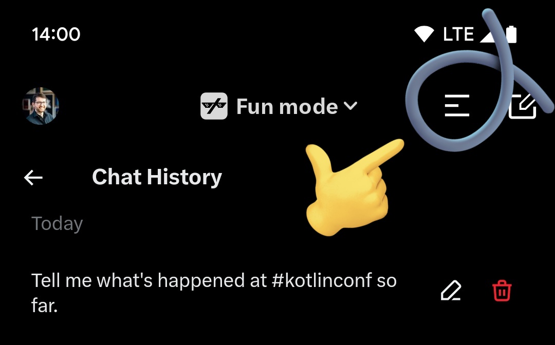 On latest X for Android long awaited @grok history in now live.
