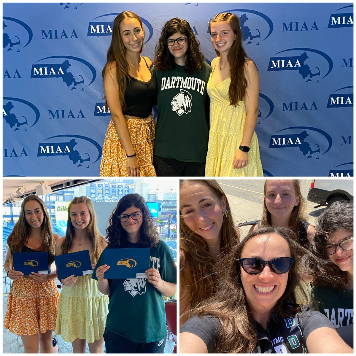 Dartmouth Indians (@dartathletics) on Twitter photo Congrats to Hailey Martins, Alexis Benjamin, Kallie Rose, & <a href="/IndiansVBCOACH/">Rachel Lassey</a> for representing <a href="/DartAthletics/">Dartmouth Indians</a> at today’s <a href="/MIAA033/">MIAA</a> Celebration of National Girls & Women in Sports Day at <a href="/GilletteStadium/">Gillette Stadium</a>!
<a href="/SC_Varsity/">SouthCoast Varsity</a> Congrats to Hailey Martins, Alexis Benjamin, Kallie Rose, & <a href="/IndiansVBCOACH/">Rachel Lassey</a> for representing <a href="/DartAthletics/">Dartmouth Indians</a> at today’s <a href="/MIAA033/">MIAA</a> Celebration of National Girls & Women in Sports Day at <a href="/GilletteStadium/">Gillette Stadium</a>!
<a href="/SC_Varsity/">SouthCoast Varsity</a>