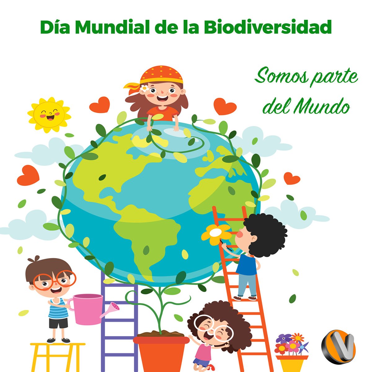 Somos parte del Mundo 
#DiaMundialDeLaBiodiversidad