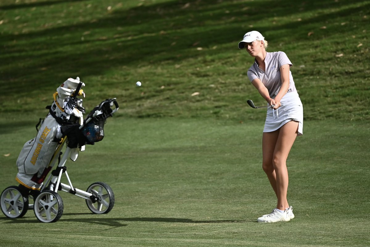 Delightful Debut Season ✔️ Patience Rhodes capped her first campaign as a Sun Devil with a Top-4️⃣0️⃣ finish at the NCAA Championship 😈