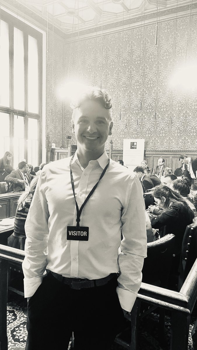 They say if you're the smartest person in the room, you're in the wrong room; there was no risk of that for me today. A pleasure to attend the @APPGBlock roundtable at @UKParliament this evening. Thanks to @Brit_blockchain for the invite.
