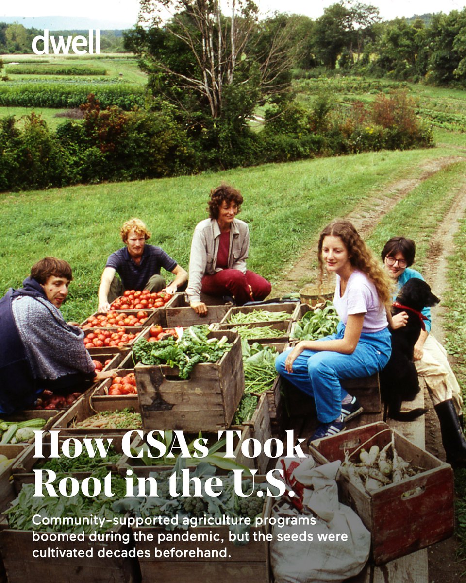 The concept is hardly new: Let’s turn our attention to the radical history of CSAs: dwell.com/article/histor…