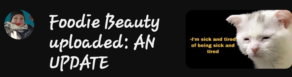 Foodie says she the sickest she's ever been with her symptoms it could be anything she says when she gets more strength, she'll go to Dr. her breathing was bad says she's been on her cpap 24/7 things are not looking good for her #foodiebeautyanimalabuser #foodiebeauty