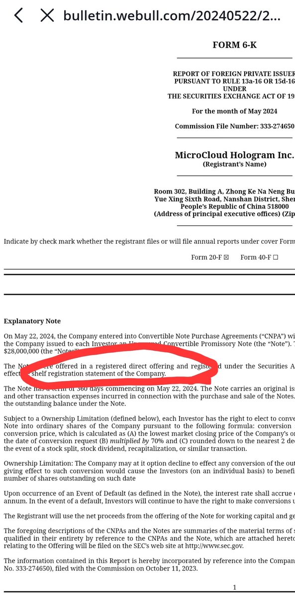 $HOLO time to moon. Private investor just invested 28,000,000$ into the company witha non diluted share offering. Making the FLOAT EVEN SMALLER🚀🚀🚀🚀🚀