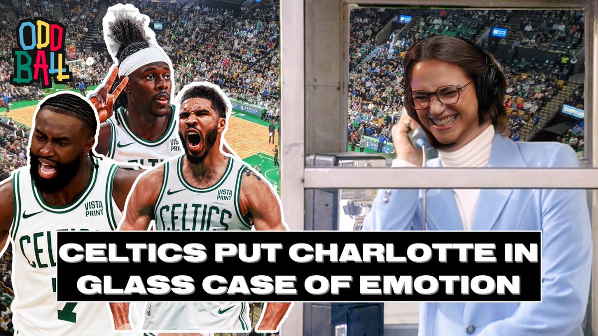 🚨NEW ON ODDBALL🚨 - @TheWilderThings recaps her night at game one of Celtics vs. Pacers. - Charlotte calls out the Celtics fans that left early. - Is Anthony Edwards the best player left in the playoffs? - & More. WATCH: youtu.be/8l8qXKE3M0s