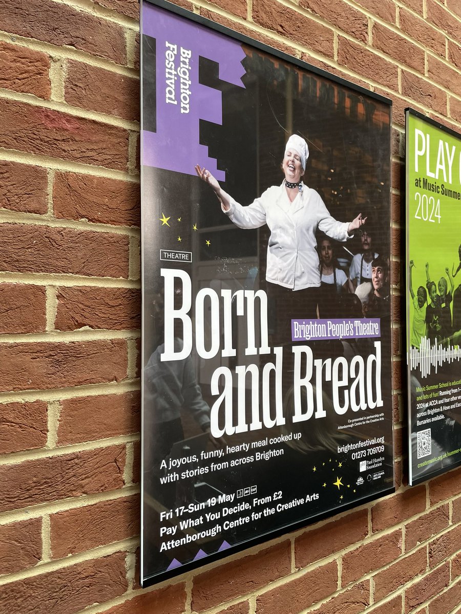 🍞As the dust settles on our epic co-created <a href="/BtnPeople/">Brighton People's Theatre</a> show Born and Bread which was part of <a href="/brightfest/">Brighton Festival</a> this weekend I thought I would share a few facts about it for anyone who is interested…..