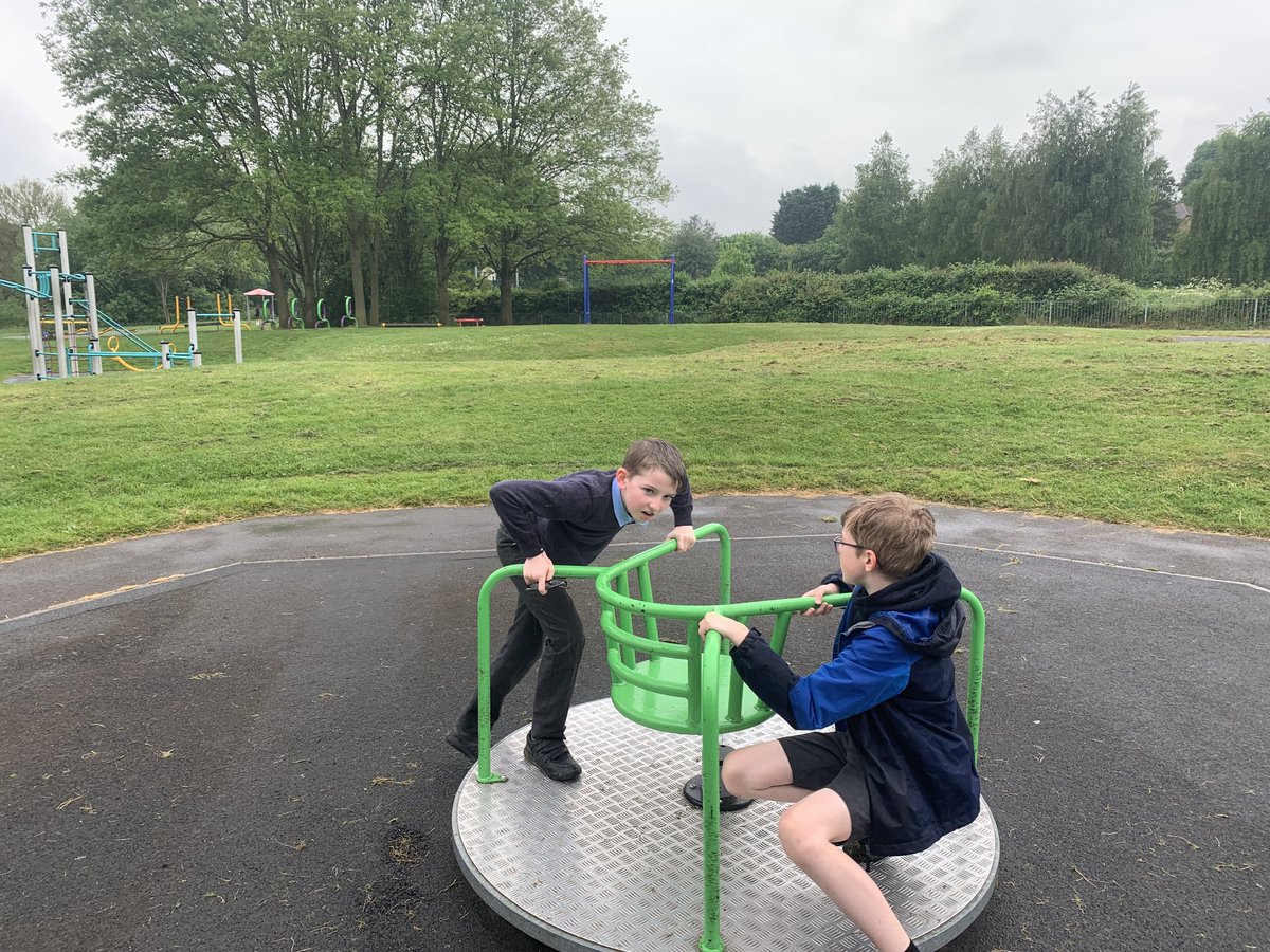 When it's tipping it down with rain & Miss Thomas takes you to the park anyway... ☔️😆👫
#evenmorefunintherain #nostoppingus #allsmiles #memories