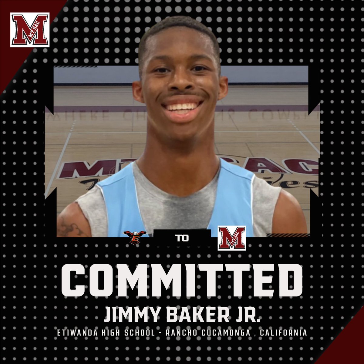 MtSAC_MBKB's tweet photo. Jimmy Baker is officially a Sac dawg!!! https://t.co/SLZkqT7fez