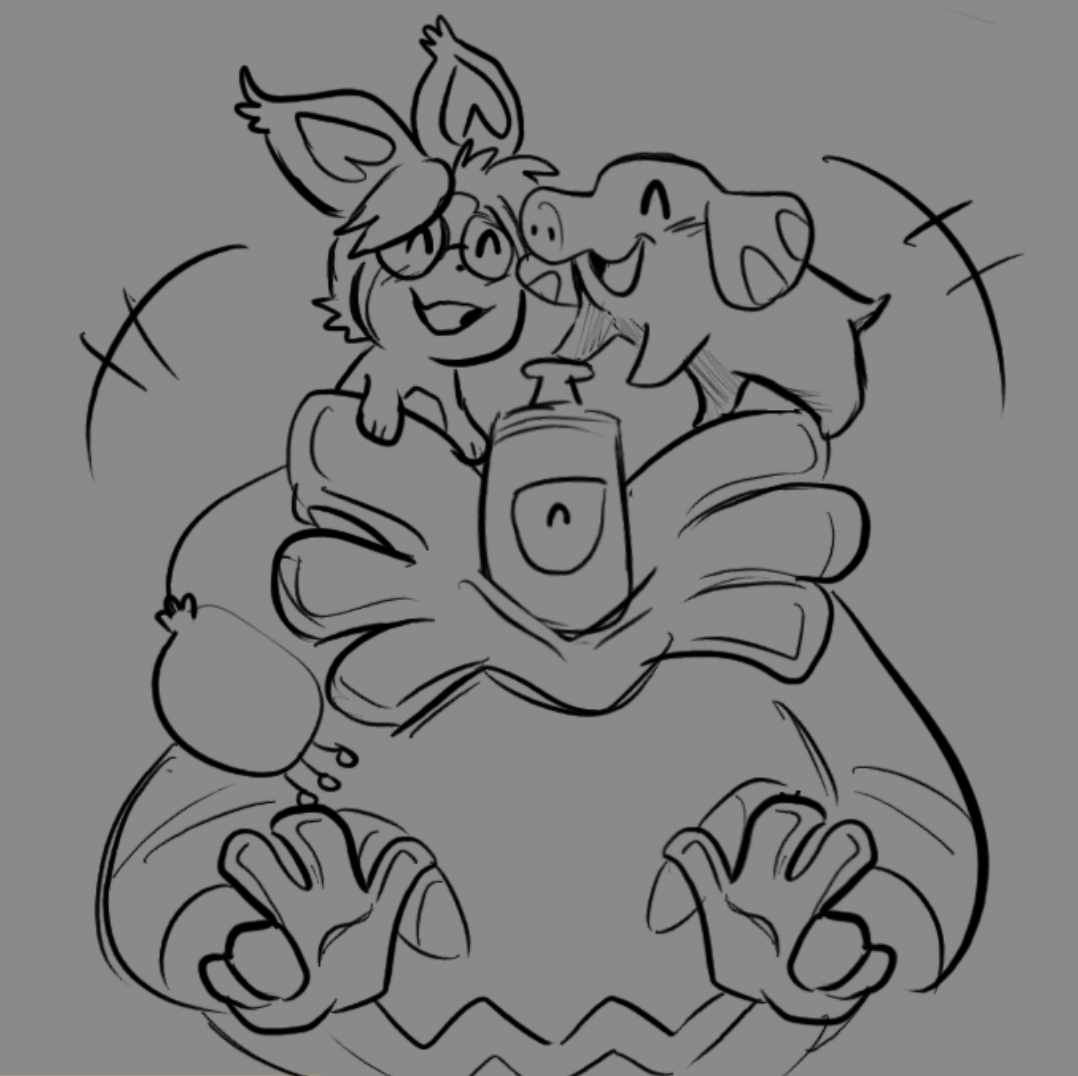 chubledoobles's tweet photo. was it evil to draw this a few weeks ago- https://t.co/3m4exMFqK3