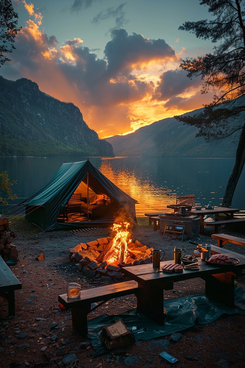 Have you ever been camping?

Yes or No...