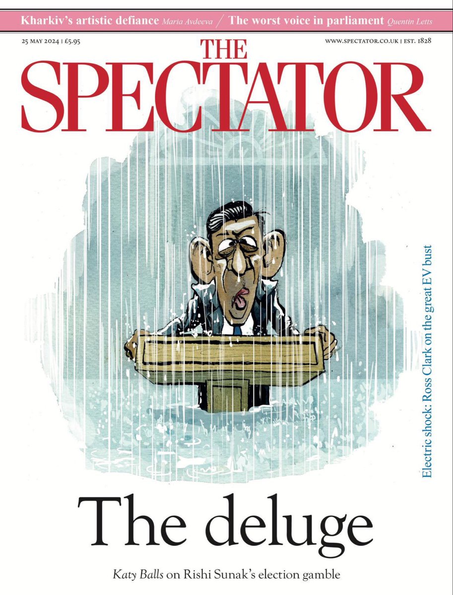 The Spectator’s new digital cover. Brilliant.