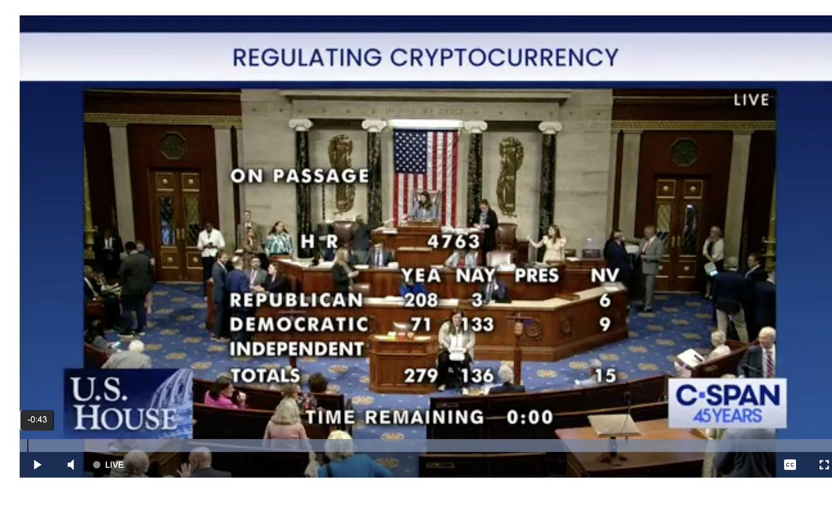 BIPARTISAN rejection of the current regulatory insanity.  

Wake up <a href="/SECGov/">U.S. Securities and Exchange Commission</a> 

<a href="/POTUS/">President Donald J. Trump</a> lead us out of this mess
