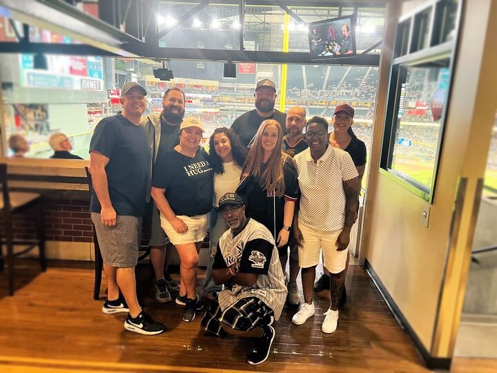 From Zoom calls to baseballs, our Phoenix Noodlers had a blast catching the game together! We foster a culture that builds lasting relationships and unifies our team. Here’s to more Noodle meet-ups! ⚾️ 
#noodle #edtech #coworkers #highered #remoteworklife