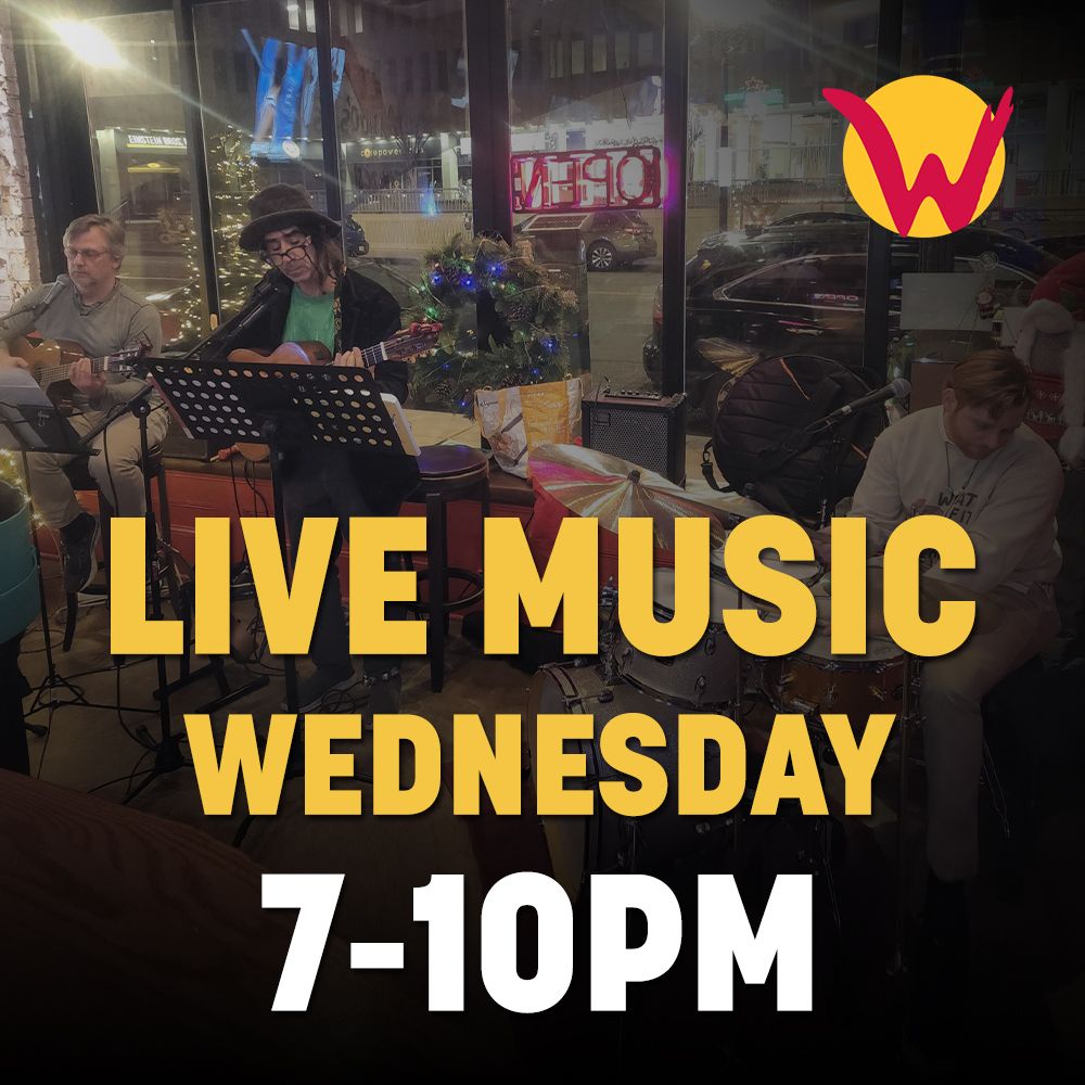 Join us tonight for live music at Wingos! 🎸 From 7-10 PM, enjoy great tunes, delicious wings, and quality drinks. Don’t miss out on our weekly live music nights, happening every Wednesday! 🎤 #WingosLiveMusic #LiveMusicWednesday #Wingos #LiveMusicDC