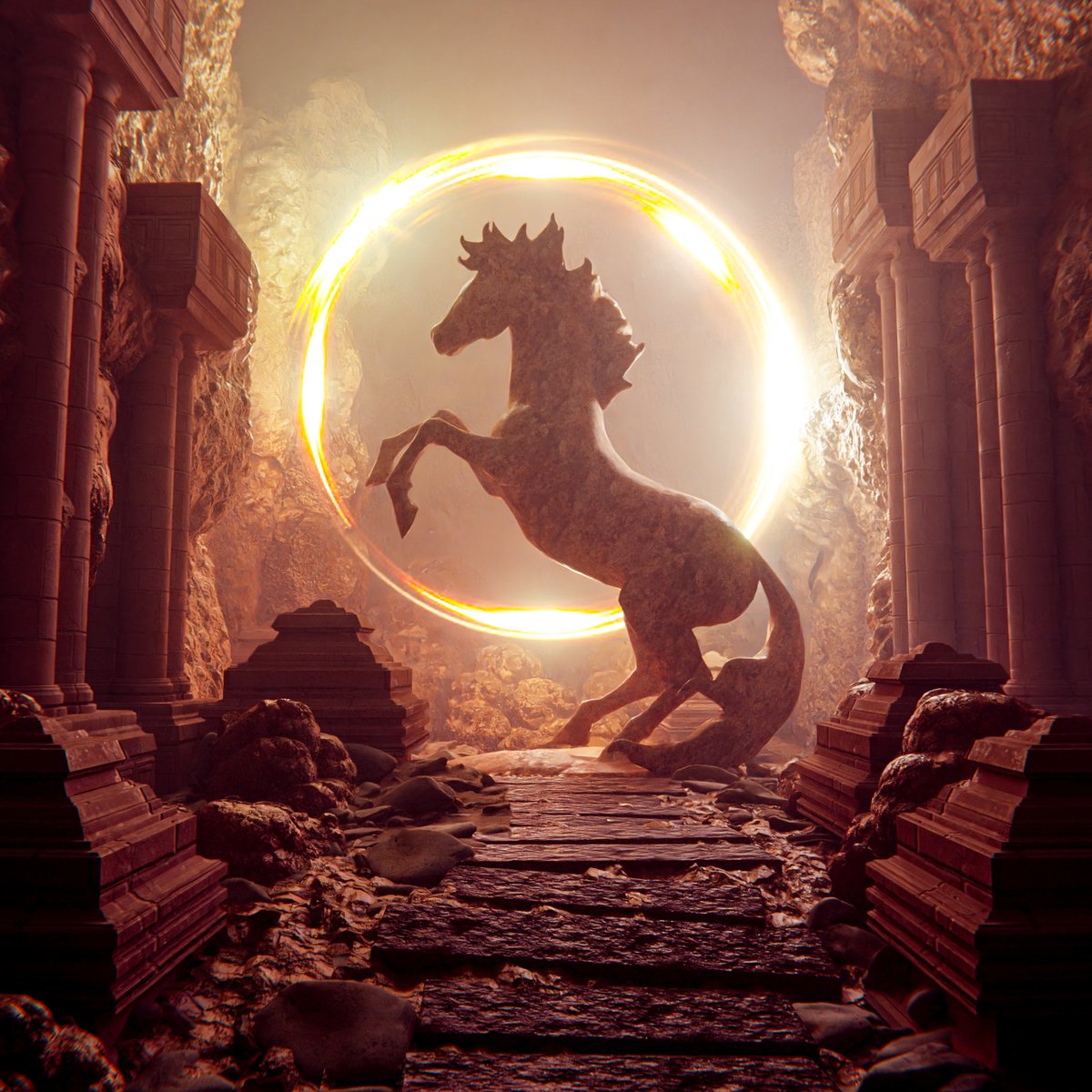 Falco3DR's tweet photo. 🟠[3D Art] Game Environment Illustration: The Lost Horse🟠

#3DArt #3DArtist #3DArtwork #EnvironmentIllustration
#EnvironmentalDesign #EnvironmentalArt #DigitalIllustration #BlenderEnvironment #3DModeling
#3DEnvironmentDesign #Freelance #3DGameIllustration #3DEnvironment https://t.co/8r2BzC7Vi0