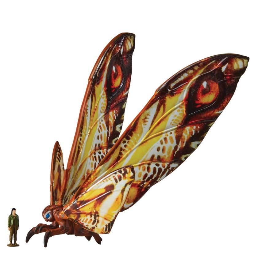 Our first look at Playmates Toys 15cm Mothra figure from Godzilla x Kong: The New Empire WITH Mini Jia!! 

Link: smythstoys.com/uk/en-gb/toys/…