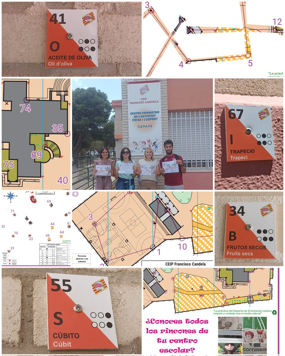 📢El CEIP Francisco Candela de #Crevillente #Alicante ya cuenta con un Circuito Permanente de Orientación como espacio deportivo para desarrollar el contenido de orientación🧭🗺️a través de una multitud de actividades🏃‍♀️🏃‍♂️así como para trabajar otros contenidos 📏

¡Gracias!👏👏