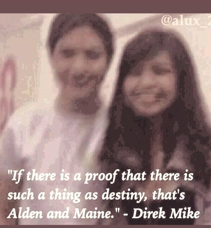 #ALDUBatADN462Weeks #BOYCOTTEatBulaga1170 If thereis a proof that there is such a thing as destiny, that's Alden and Maine! --@DirekMike So kumusta na Mr. Confusion, are you surviving? ALDUB MAICHARD PA RIN NO TO SOLO PROJECTS