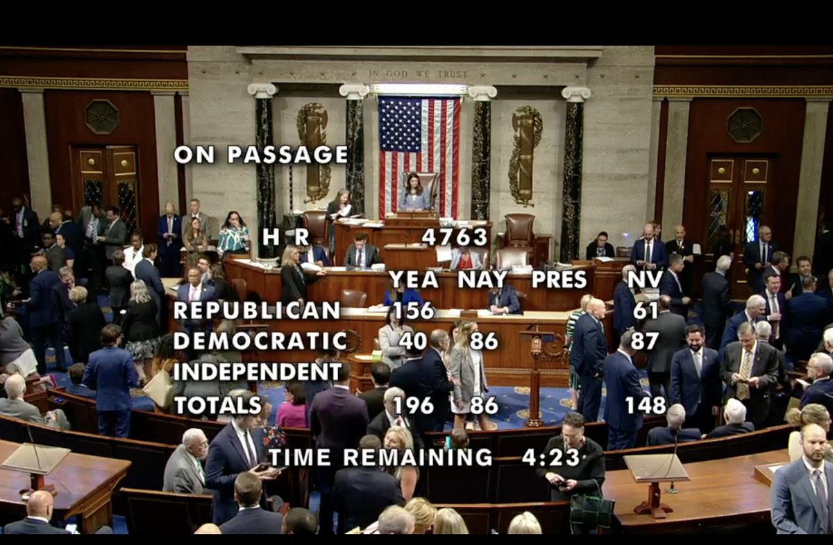 🚨BREAKING: The vote on FIT21 has OFFICIALLY passed with a VICTORY! 

GAME OVER SEC! #XRP