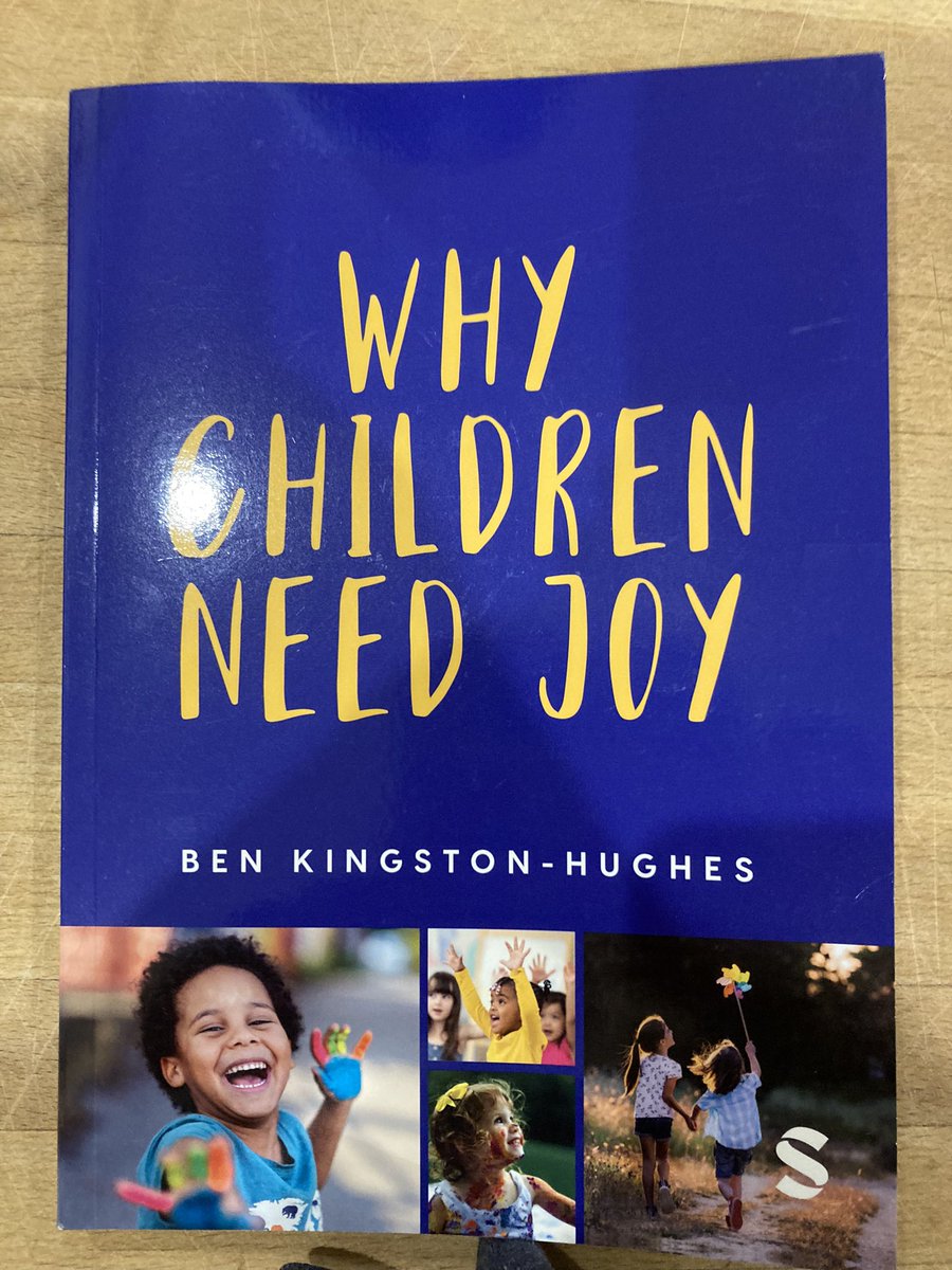 Bought a new book solely on the basis of its title. Look forward to reading it as part of my ongoing exploration into how we make “having a good childhood” a policy goal and a valued outcome.