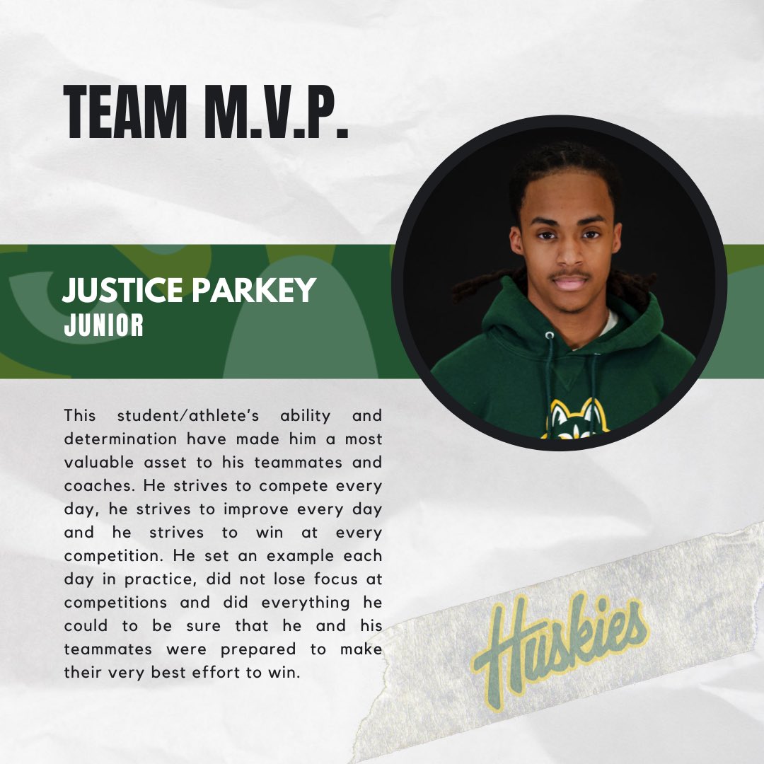 The 2024 Hoover Track and Field M.V.P. Award recognizes…🥁

▪️Justice Parkey