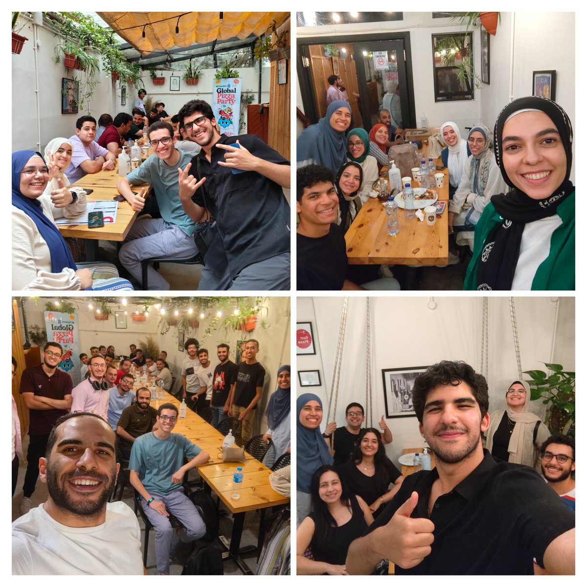 JannaIbrahimE's tweet photo. Today we had the best PIZZA PARTY ever🤩🎉
I was so glad to see everyone in the Blockchain community
Thanks to @ArabsInBC @Pizza_DAO @Blokkat_xyz 
 #Cairo🇪🇬
#BTCPizzaDay2024 #Pizza_Day 🍕 https://t.co/jbmH9dMleh