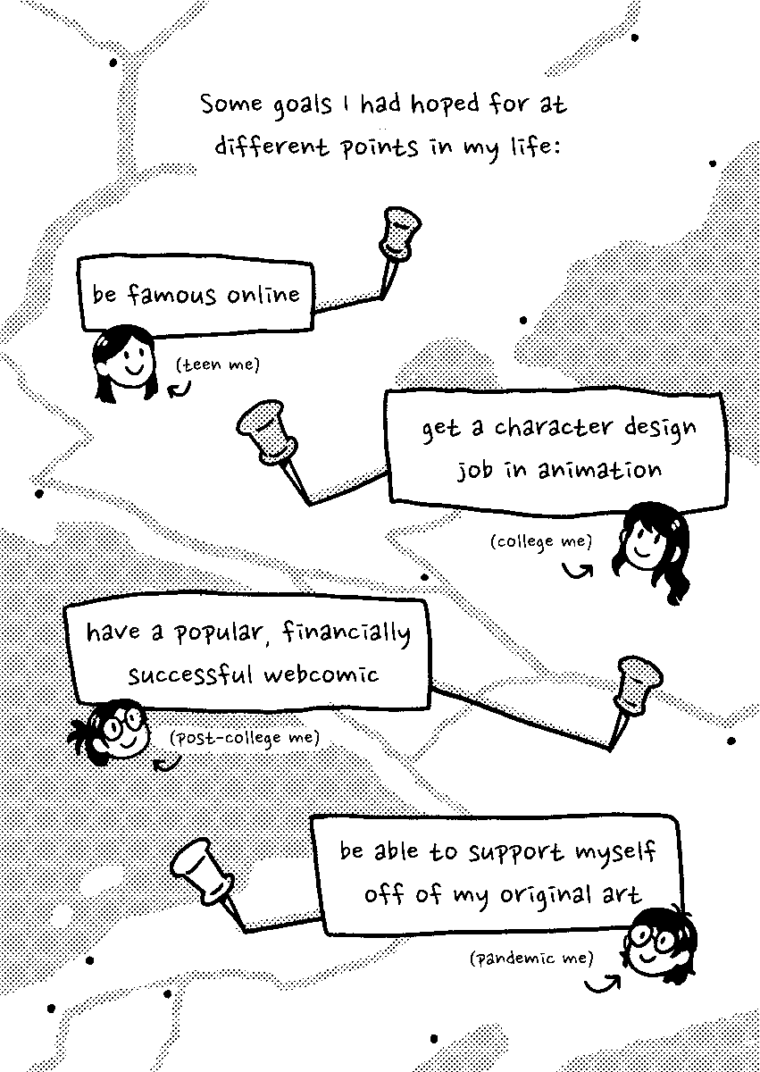 I turn 30 today! Here's a little comic I made reflecting on my life up until now... (1/3)